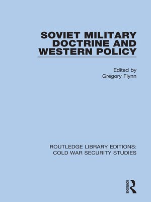 cover image of Soviet Military Doctrine and Western Policy